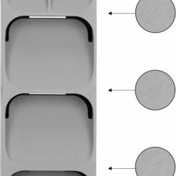 Beste deal ❤️ Springos Multifunctionele Bestekbak | Besteklade | Bestek Organizer | Kunststof | 39 X 11 X 5.5 CM ⌛ 16 Beste deal ❤️ Springos Multifunctionele Bestekbak | Besteklade | Bestek Organizer | Kunststof | 39 X 11 X 5.5 CM ⌛ -T-fal winkle 550x639