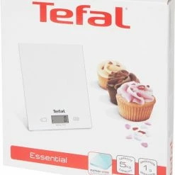 Nieuw 🎁 Tefal Essential Keukenweegschaal -Wit 🛒