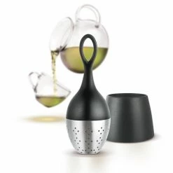 Top 10 🎁 Ad Hoc AdHoc Floatea Drijvend Thee-ei - H 130mm - Zwart 😀 -T-fal winkle 550x672 1