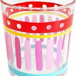 Goedkoopste 👍 BLOND AMSTERDAM EB: GLASS UNI PINK STRIPE 🧨