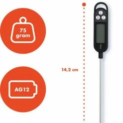 Beste deal 🎁 Captain Cook Keukenthermometer - Inclusief E-Kookboek - Vleesthermometer - BBQ Thermometer- Suikerthermometer - Kernthermometer ✨ -T-fal winkle 550x695 1