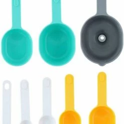 Beste Pirce 😉 Alpina Maatbeker Set 9-delig Tot 1 Liter (Inclusief Trechter En Roerstaaf) - Measuring Cups & Spoons - Stapelbaar - Modern Design 😍 -T-fal winkle 550x695 2