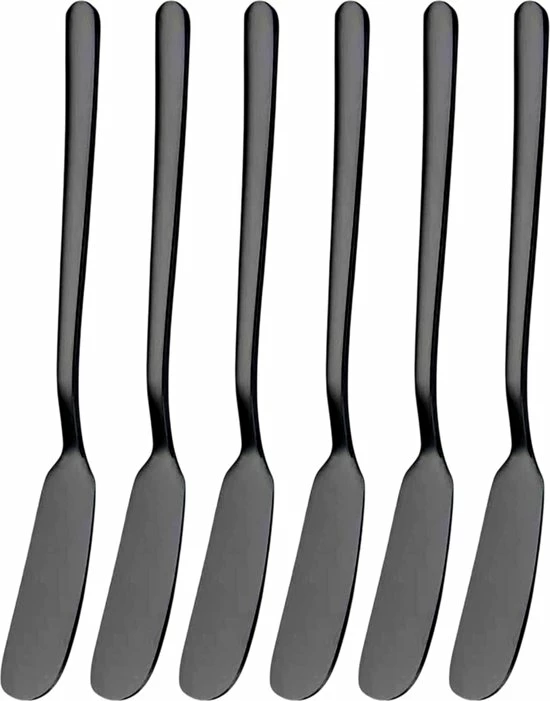 Aanbiedingen β House Of Husk Botermesjes Set - Zwart - RVS - Botermes - Smeermessen - Tapas Mesjes - 6 Stuks π 1 Aanbiedingen β House Of Husk Botermesjes Set - Zwart - RVS - Botermes - Smeermessen - Tapas Mesjes - 6 Stuks π