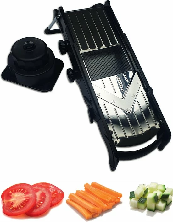 Begroting π Gropro Mandoline V-blade All In One - Centreer Mes - Roestvrij Staal - Julienne, Plakjes Of Blokjes - Keukensnijder - Snijmachine - Groentesnijder β€οΈ 1 Begroting π Gropro Mandoline V-blade All In One - Centreer Mes - Roestvrij Staal - Julienne, Plakjes Of Blokjes - Keukensnijder - Snijmachine - Groentesnijder β€οΈ