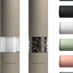 Goedkoop 🔥 LARS NYSØM Zout- En Pepermolen Set 'Lagom' Greige 👏