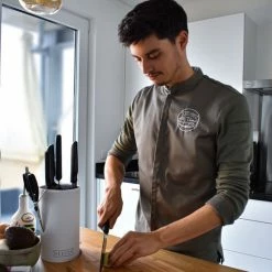 Beste recensies van 🔔 Hescom Messenset 7-delig Inclusief Messenblok - Roestvrijstaal / RVS Met Keramische 🧥 Coating Incl. Koksmes, Broodmes, Hakmes En Keukenschaar 😉 -T-fal winkle 550x733 2