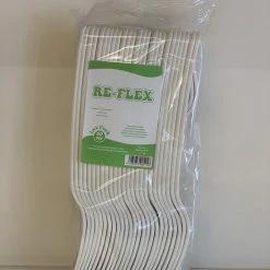 Flash-uitverkoop 😉 Reflex Vork Luxe 18cm | Herbruikbare Vorken | 50 Stuks 🎁