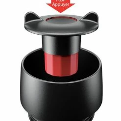 Goedkoopste 🎁 Tefal Travel Mug Thermobeker - 500 Ml - RVS/Rood ⌛ -T-fal winkle 550x779 1