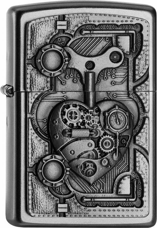 Groothandel π₯° Zippo Steampunk Heart β 1 Groothandel π₯° Zippo Steampunk Heart β