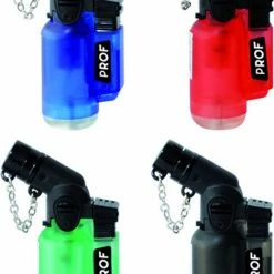 Groothandel 😀 PyroProducts.nl Prof Mini Gasbranders - Navulbare Aanstekers - 4 Stuks 🤩