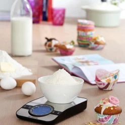 Gloednieuw ⭐ Brabantia Profile Keukenweegschaal - Rechthoekig - Met Kookwekker - RVS 🔔 -T-fal winkle 550x823 5