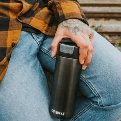 Promo 🧨 Kambukka Olympus Thermosbeker 500 Ml - Makkelijk Reinigen - Lekvrije Koffiebeker - RVS - Darkness 🔥 -T-fal winkle 550x825 20