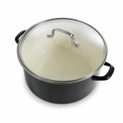 Beste Pirce 🌟 BK - Emaille Soeppan - 28 Cm - Zwart 🎁 -T-fal winkle 550x825 45